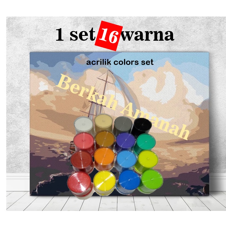 

1Set 16Warna