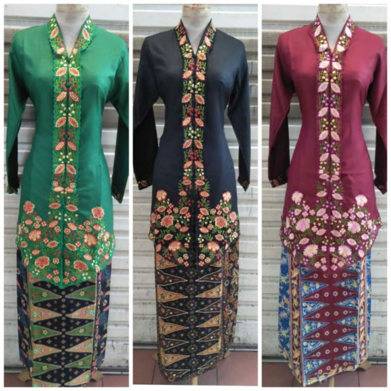 Jual Kebaya Encim Lengan Panjang Kebaya Encim Modern Kebaya Encim