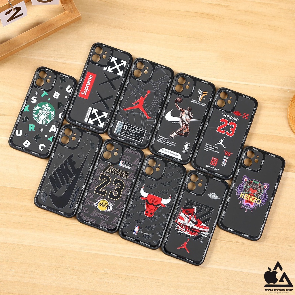 Softcase BLACK DOVE MOTIF KEREN JORDAN STARBUCKS iPhone 13 PRO MAX 12 PRO MAX 11 PRO MAX XR X XS MAX 7 7+ 8 8+ SE 2 3 6 6+ Soft Case HITAM BLACKDOFF Gambar NIKE SUPREME LAKERS KENZ SILIKON MEWAH Camera Kamera Protection