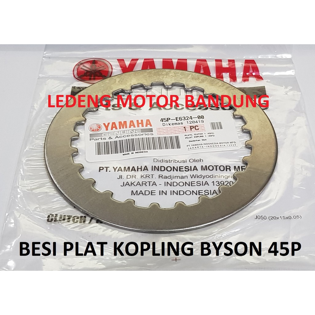 Original Besi Plat Kopling Byson Scorpio Yamaha R15 Ninja R Clutch 45P