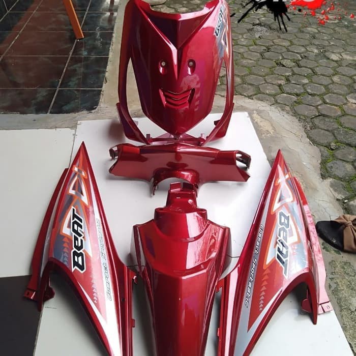 Full body Alus beat karbu 2010-2011 warna merah