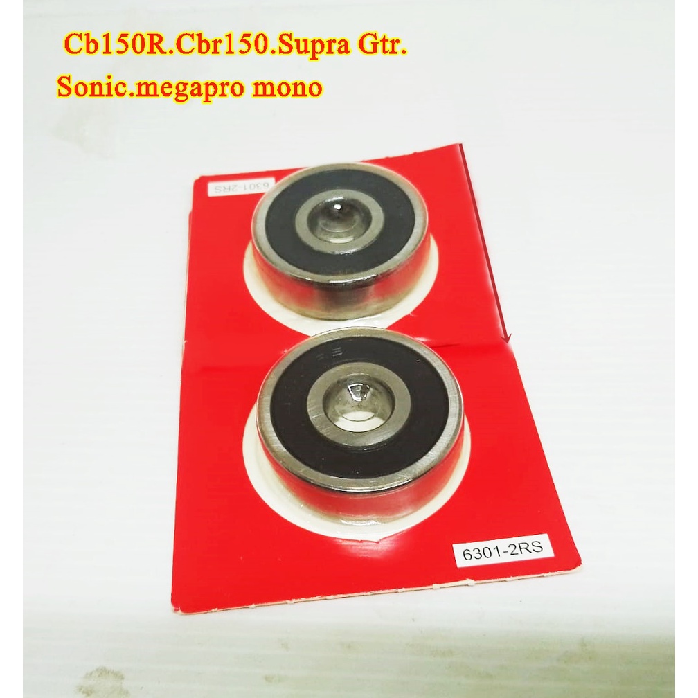 Bering Roda depan 6301 Cb150R.Cbr150.Supra Gtr.Sonic.megapro mono