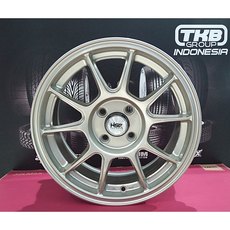 Paketan Velg HSR Ring17 Plus Ban Mobil City