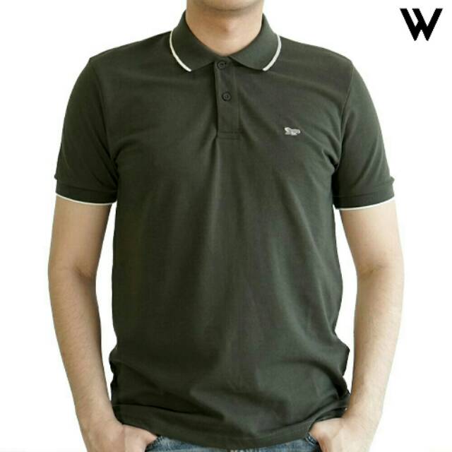 Kaos WALRUS Original Abu tua polos