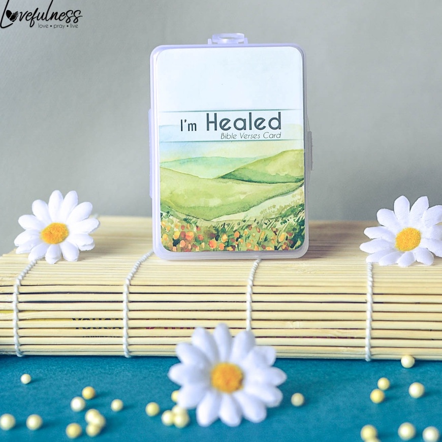 KARTU AYAT ALKITAB - Seri Penyembuhan & Pemulihan/ Ayat Emas/ Hadiah Rohani Spesial/ Kado Unik