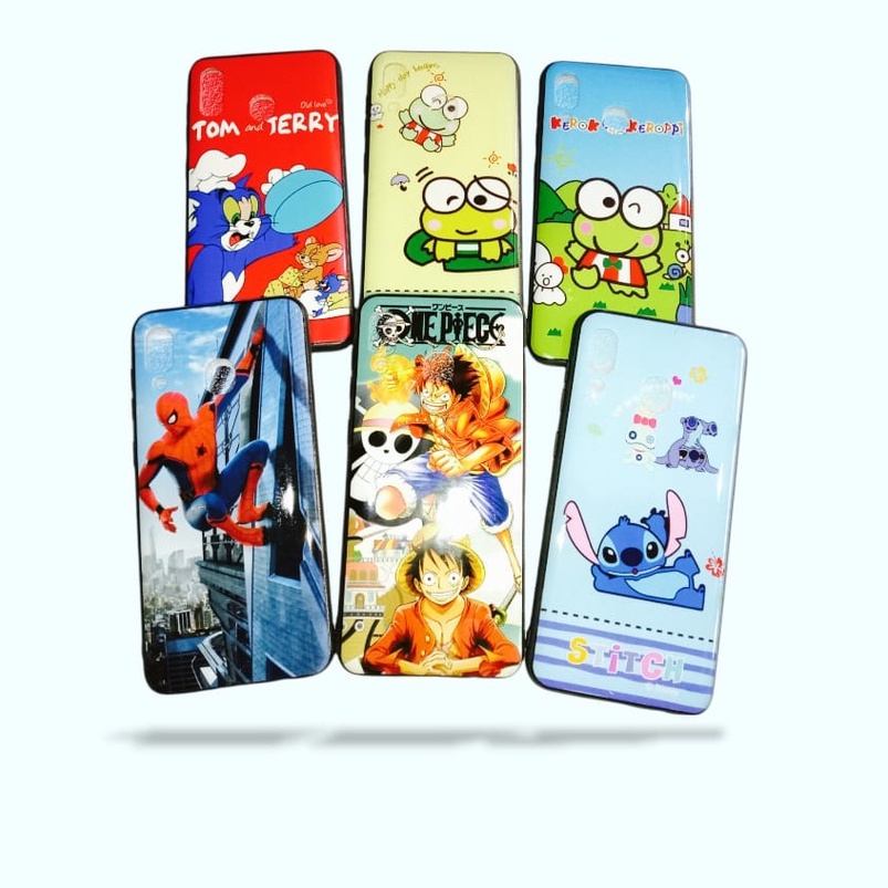 Case Samsung Galaxy A20 motif kartun Mickey mouse, Keroppi, Doraemon, HelloKity,Cool - Casing Realpict