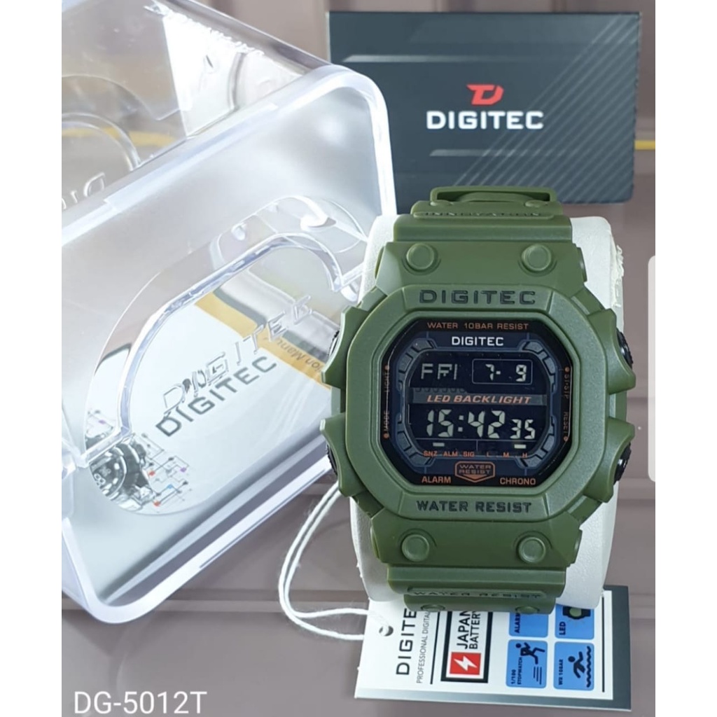 JAM TANGAN COWOK DG-5012T/  JAM TANGAN DIGITEC DIGITAL TYPE DG-5012T/ JAM TANGAN COWOK SPORT/ DIGITEC ORI TYPE DG-5012T