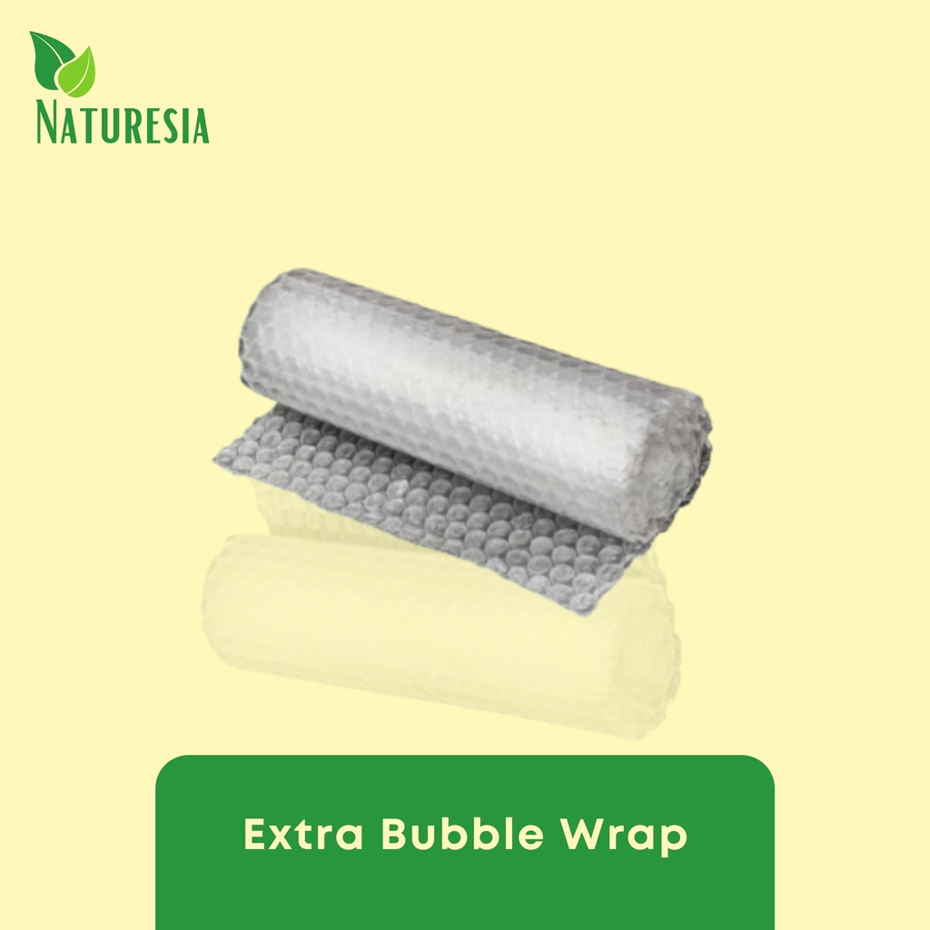 

Bubble wrap (Untuk produk yang rawan pecah) + Box untuk pelanggan Orgenicst