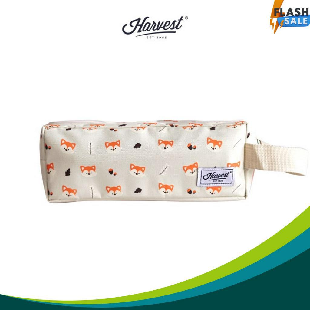 

TERLARISSS Tempat Pensil Pencil Case Harvest Pop Case Fox