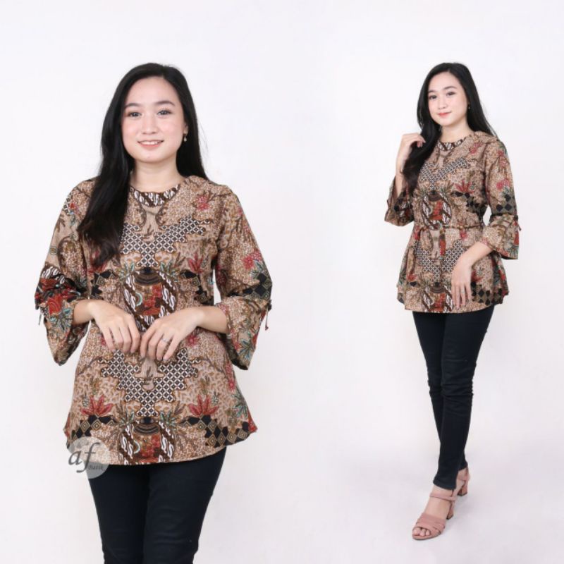 ATASAN BATIK WANITA M L XL XXL-B Toples