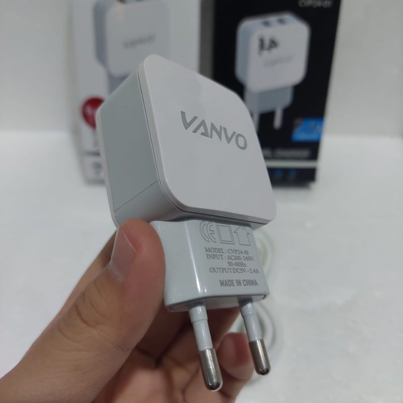 TRAVEL CHARGER CVP24-01 VANVO 2.4 A