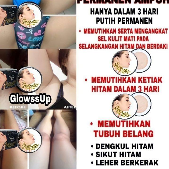 PUIY CREAM LEHER SHCOSMETIC ORIGINAL PENCERAH KETIAK PEMUTIH BADAN PERMANEN PERAWATAN TUBUH Kekinian