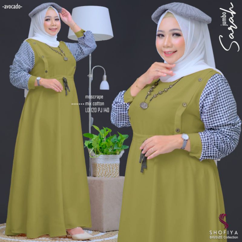 SARAH JUMBO DRESS/MAXY ORI SHOFIYA