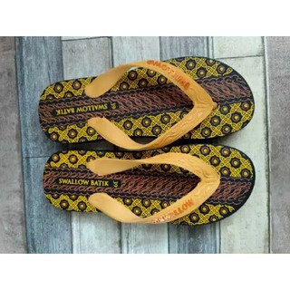  SANDAL  JEPIT SWALLOW  BATIK  DEWASA ORIGINAL UKURAN 9 5 11 