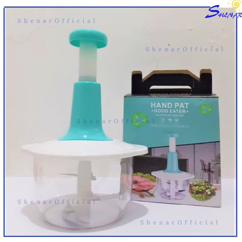 TERBARU-Chopper Blender Manual Tekan Pencacah Daging/TJ-123 Slap Chop Jumbo -SHENAR