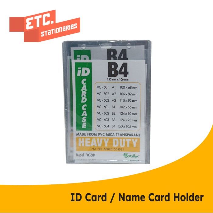 

Terlaris Paket Bundling Id Card B4 + Tali Nylon Soft Pvc (Nylksfp) Bergaransi