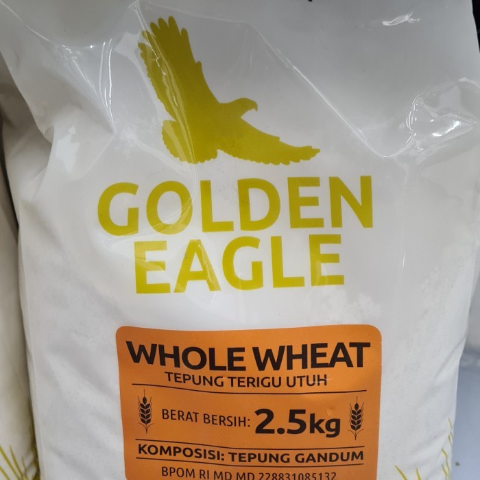 

BISA COD KHUSUS OJOL! Tepung Golden Eagle Gandum 2.5kg/Whole Wheat