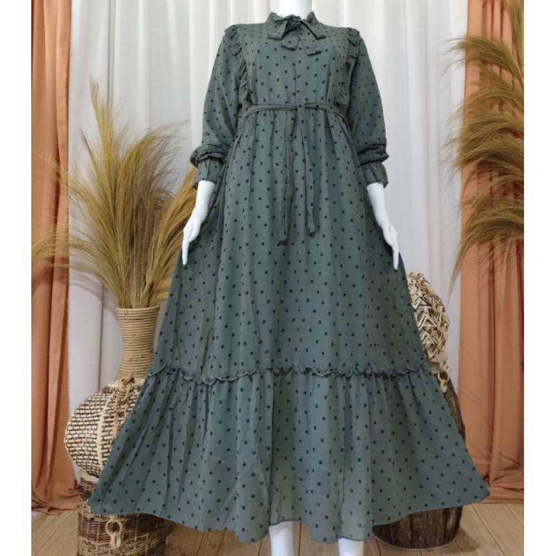 Gamis Ceruty polkadot