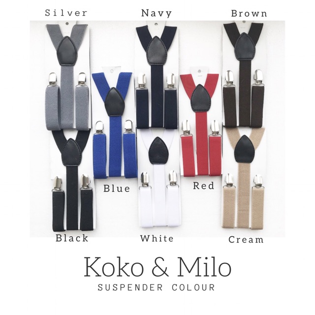 Paket Suspender &amp; Bow Tie murah berkualitas