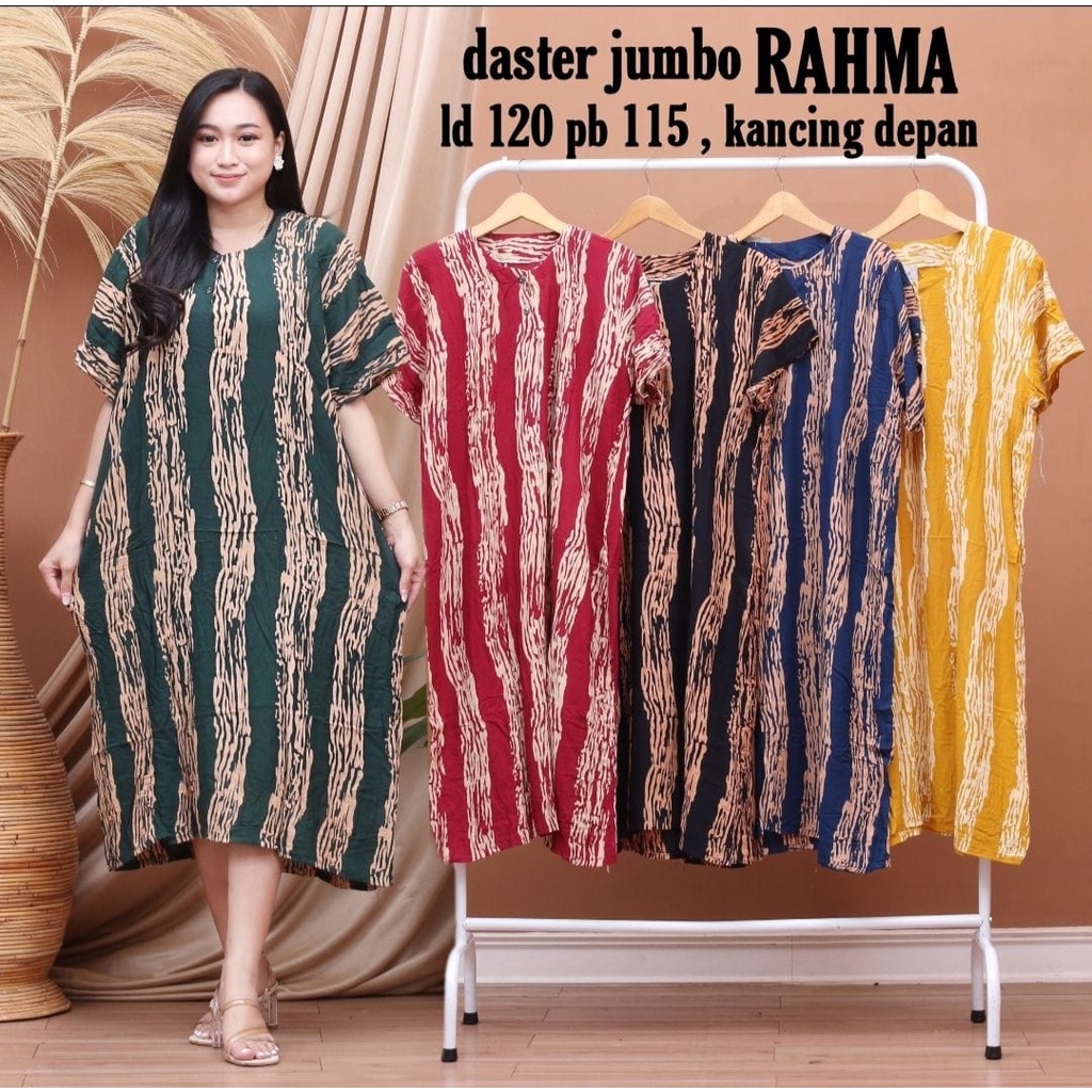 DASTER JUMBO RAYON RAHMA / BUSUI KEKINIAN LD 120