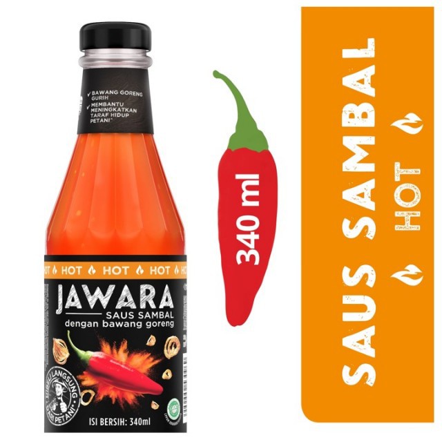 

Jawara Saos Sambal Pedas 330 mL