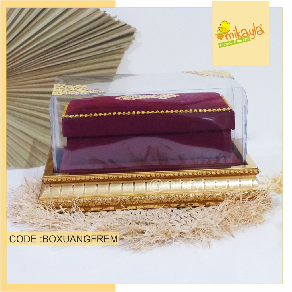 BOXUANGFREM/ SOUVENIR PERNIKAHAN/ PERLENGKAPAN SESERAHAN/ PERLENGKAPAN MAHAR DAN SESERAHAN