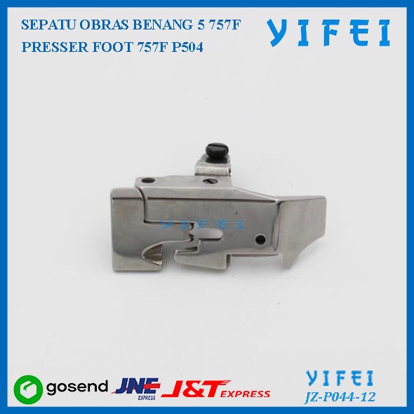 Presser Foot P504-A Sepatu Obras Benang 5 Kemeja/YIFEI-P044-12