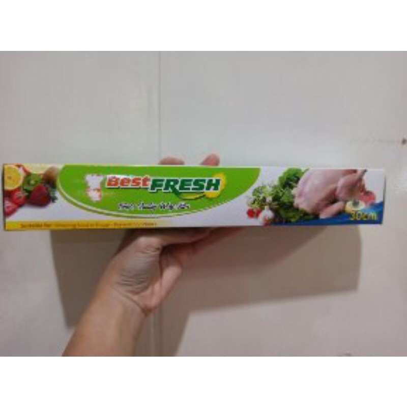 PLASTIK WRAPPING 30cm x 30m / PLASTIK WRAP PLASTIK WRAPPING MAKANAN SAYUR BEST FRESH