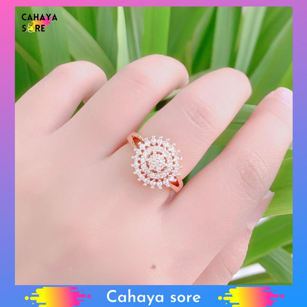 Cincin Xuping Gold Cincin Dewasa Anti Karat CD27