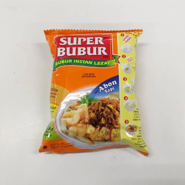

Super Bubur Instant Sch Abon Sapi 53 Gr