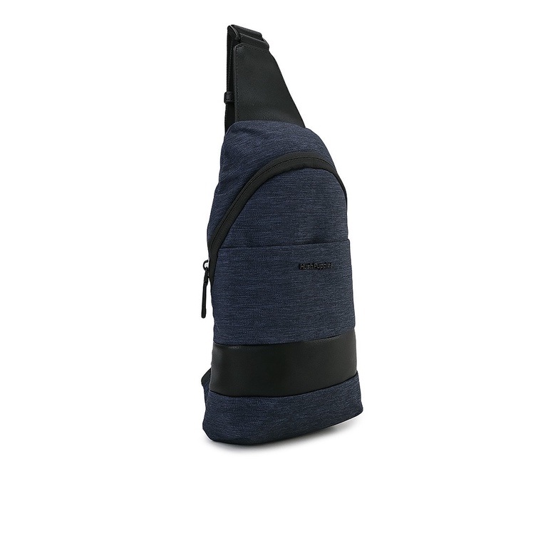 TAS SELEMPANG DADA/BADAN PRIA HUSH PUPPIES SLING CHEST/BODY/BAG ORIGINAL BIRU NAVY BLUE HM115