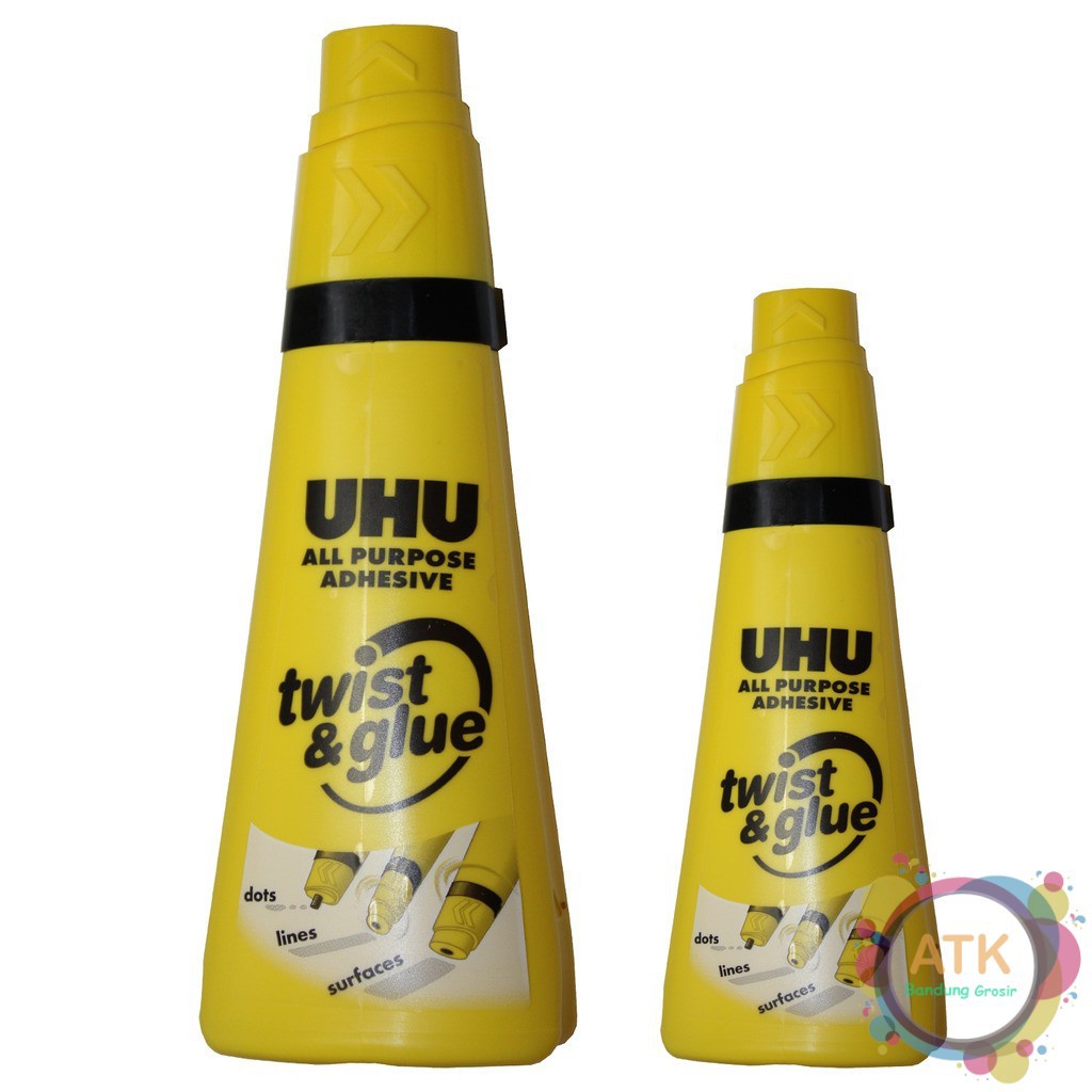 

Lem UHU All Purpose Twist & Glue 35 ml Perekat Serbaguna - ESB