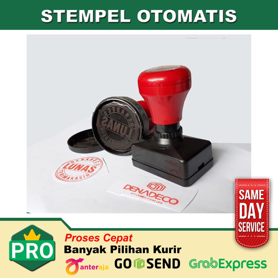 

STEMPEL WARNA TERMURAH | CUSTOM STEMPEL DESIGN LOGO NAMA LUNAS MEDIUM