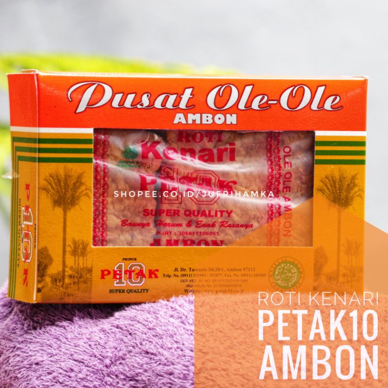 

ROTI KENARI PETAK10 AMBON