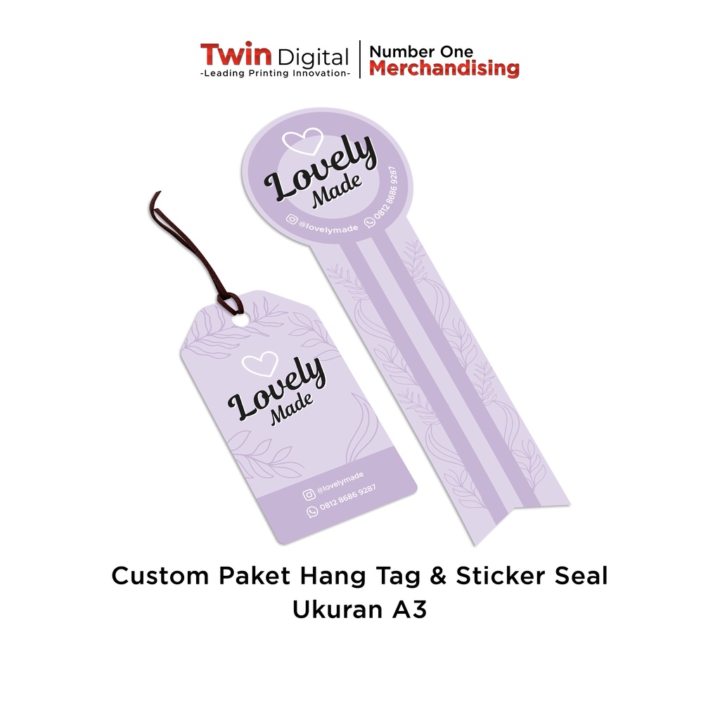 

Twindigital Paket Hang Tag & Sticker Seal Toples - Hangtag Stiker Seal