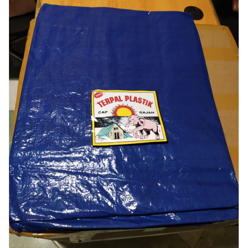 Terpal plastik 6 x 10  ( A2 )