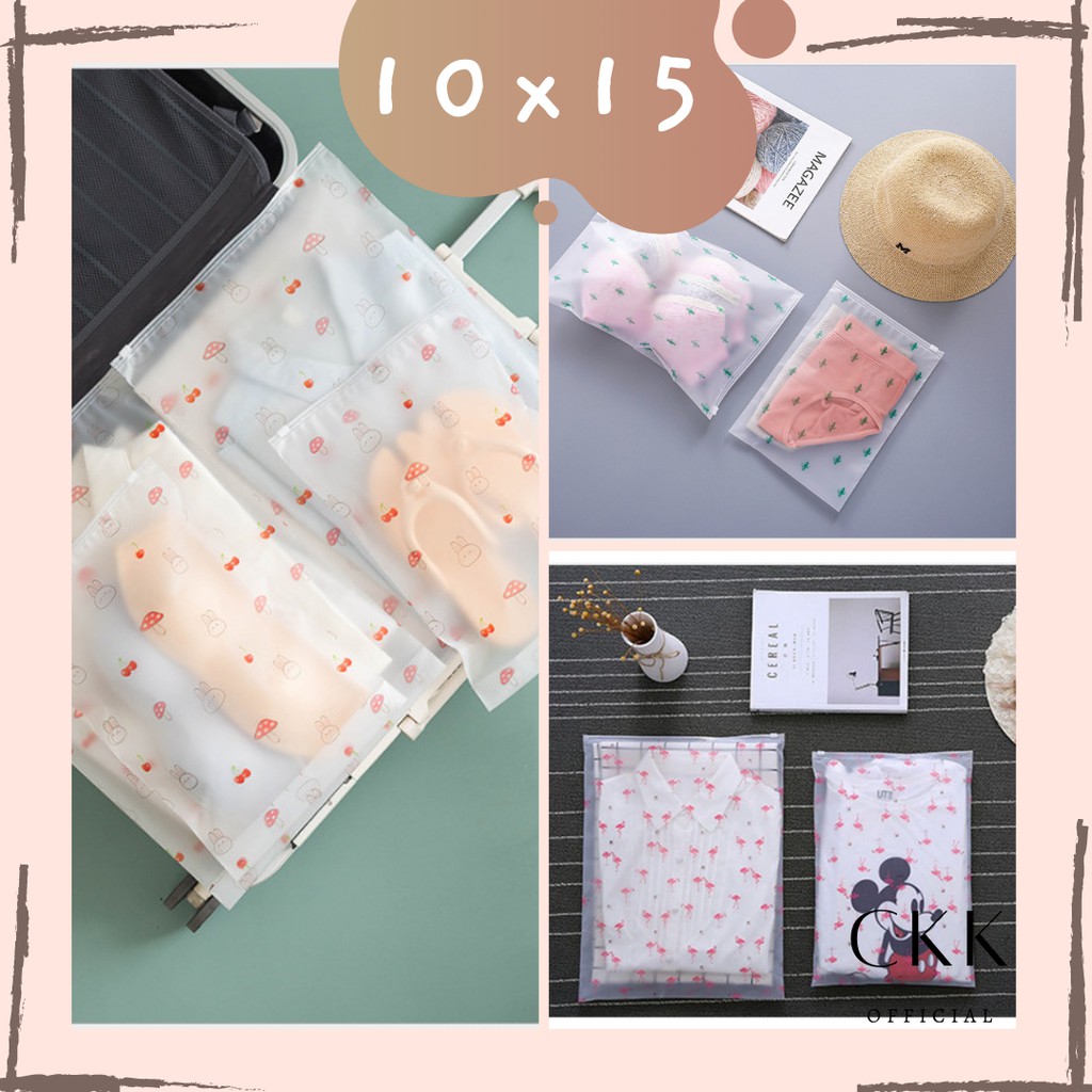 ➰CKK➰ BAG AC04 Organizer {10x15} Bag dengan Zip Lock