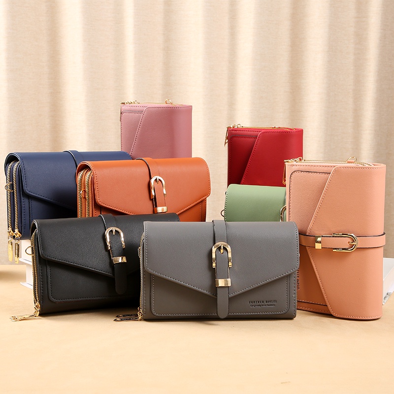Khatinstore Tas Selempang Wanita Perempuan Remaja Import Sling Bag Premium ORI FOREVER BARSITI FAONE