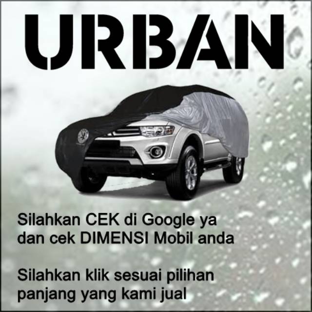 Cover Body / Selimut Mobil Waterproof - URBAN Original