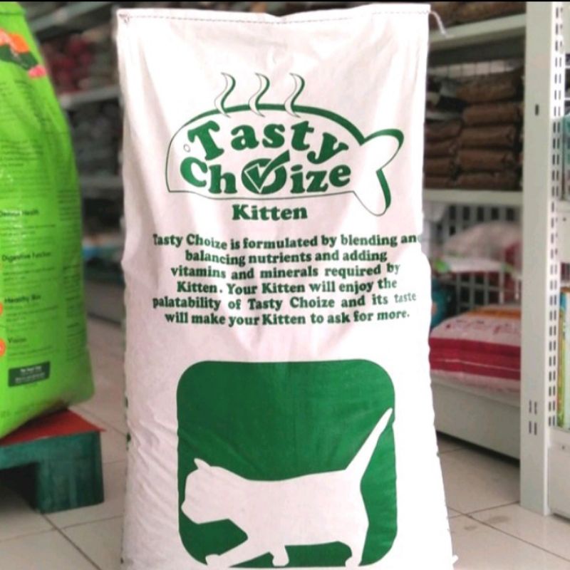 Grab/Gojek tasty Choize Kitten 20kg Makanan Kucing