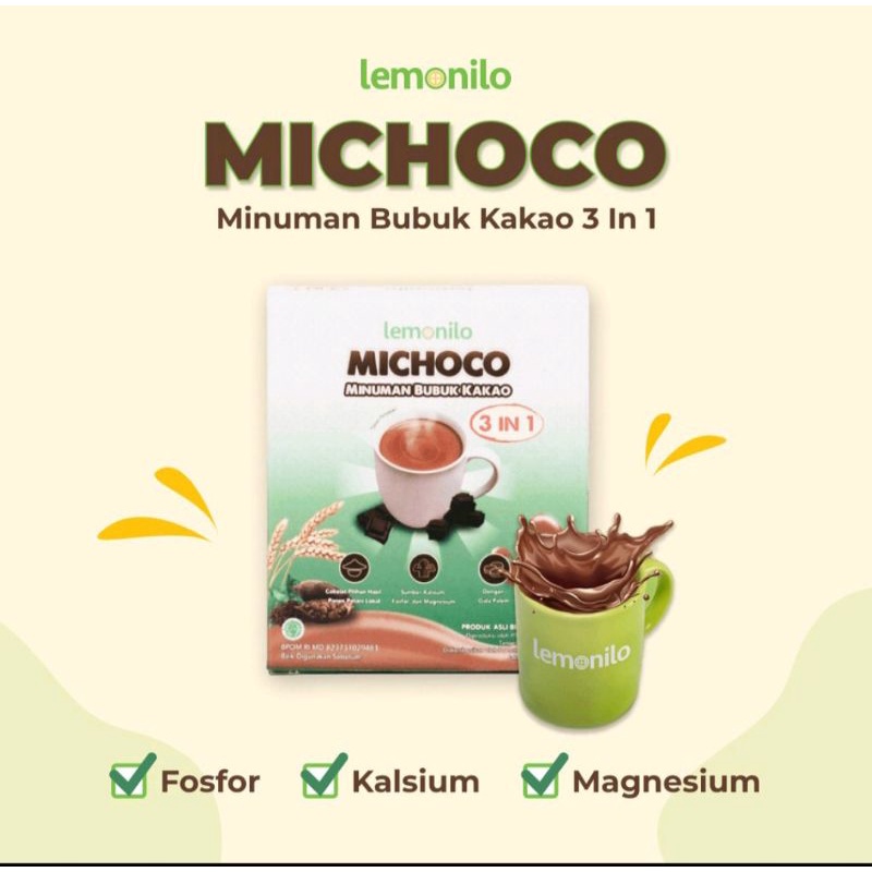 

LEMONILO MICHOCO MINUMAN BUBUK KAKAO