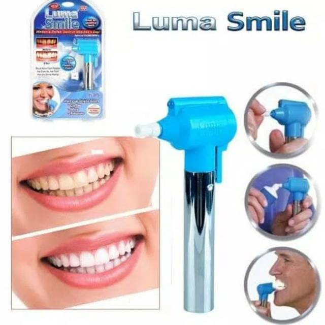 (COD) Pemutih Gigi Luma Smile / Whiten And Polish Teeth