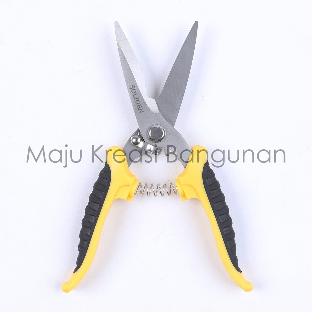 Gunting Baja Ringan Soligen Holo Dahan Batang Daun Tanaman Serbaguna SLM-02 SLM-08 SLM02 SLM08