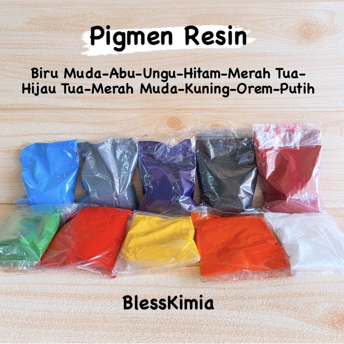 

[PROMO EKSKLUSIF] Pigment Resin 100Gram-Pewarna Resin DISKON