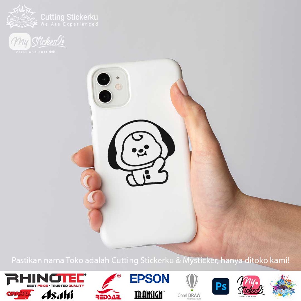 Cutting Stiker BTS21 Cute Variasi Motor Mobil Sticker Timbul Keren Nyala Dasbor Spakbor Visor Body Kaca Helm Laptop Hologram Reflective Tahan Air Setiker Bodi Samping  Jepang Matic Scoopy Beat NMAX PCX Pickup Windshield BTS Army Lucu