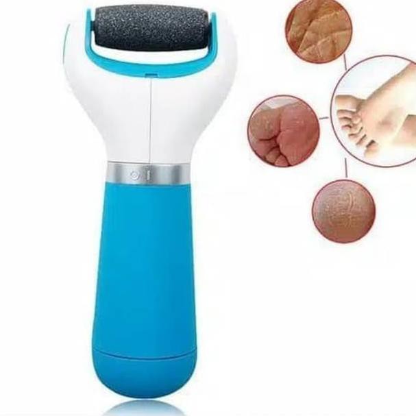 KLX_8546 SCHOLL VELVET SMOOTH EXPRESS PEDI FOOT FILE - Alat Pembersih Pemulus Kaki Elektrik  >><<