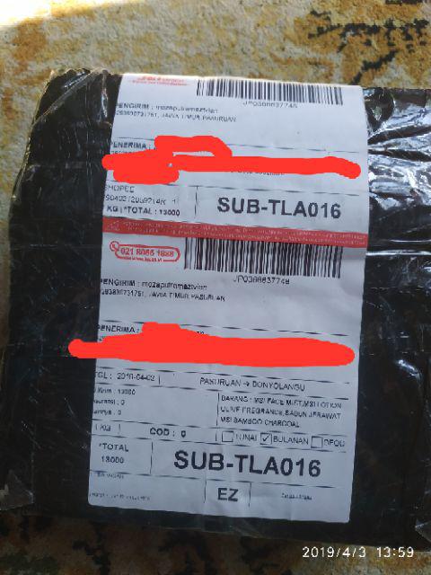 Sabun Jerawat Msi Bamboo Charcoal