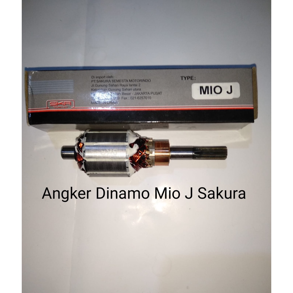 ANGKER DINAMO STATER MIO J SKR SAKURA HIGH QUALITY MOTOR