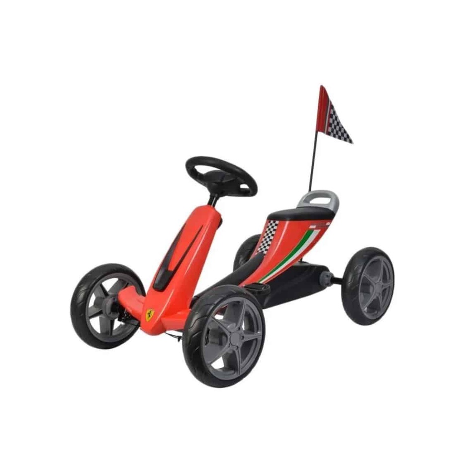 Pliko Scuderia Ferrari Go Kart Ride On Pedal By Mamasewa