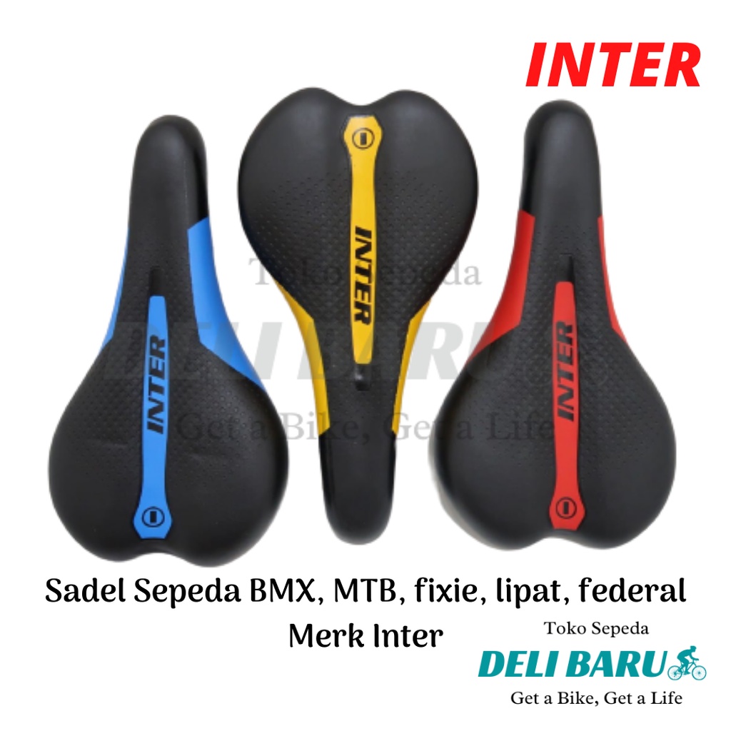 Inter Sadel jok saddle sepeda BMX MTB fixie lipat minion